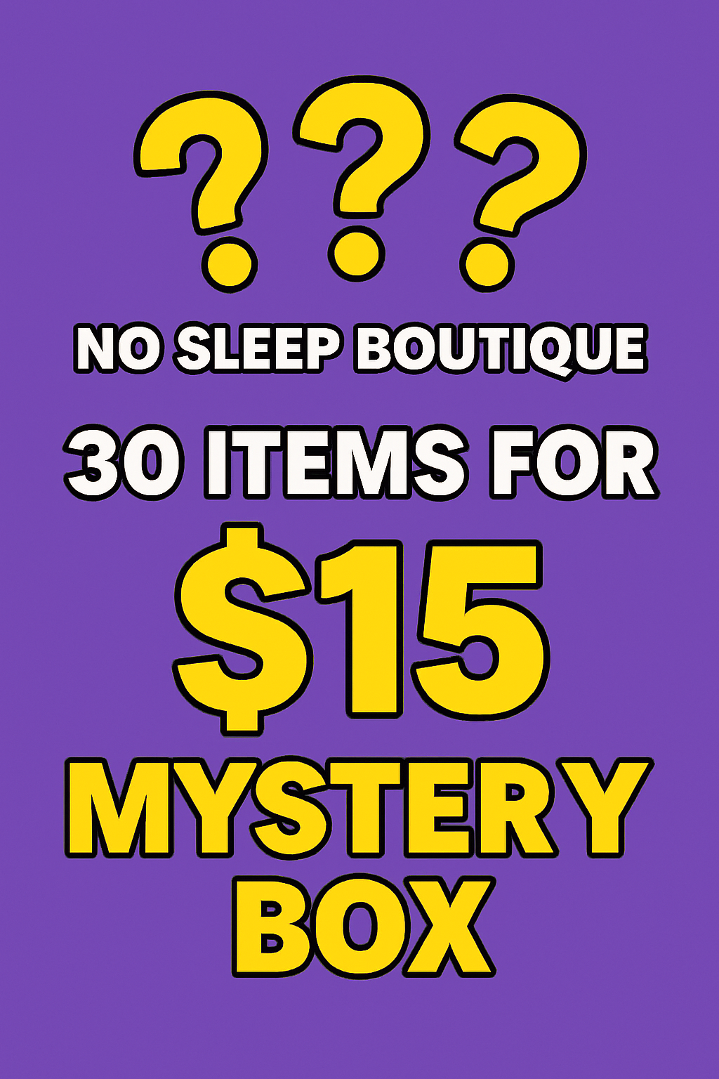 🎁 The Ultimate Mystery Deal (30 ITEMS)