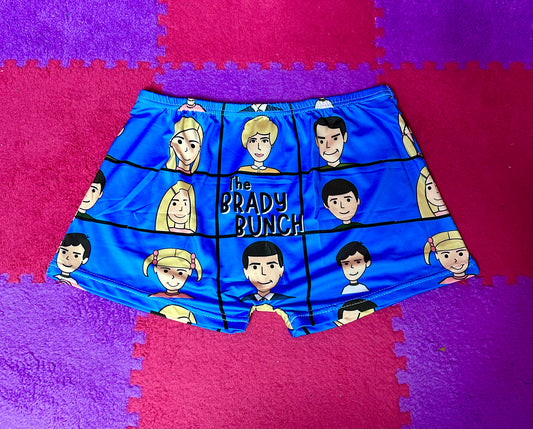 Retro Family Grid Shorts