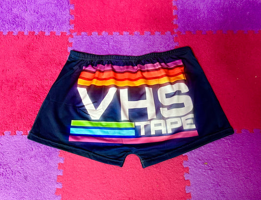 Retro Tape Era Shorts