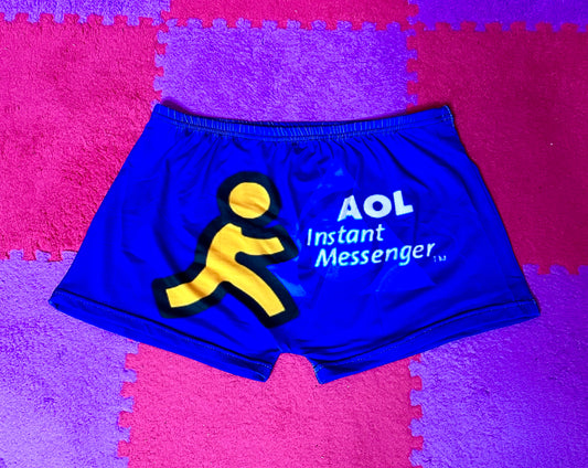 90s Chatroom Vibes Shorts