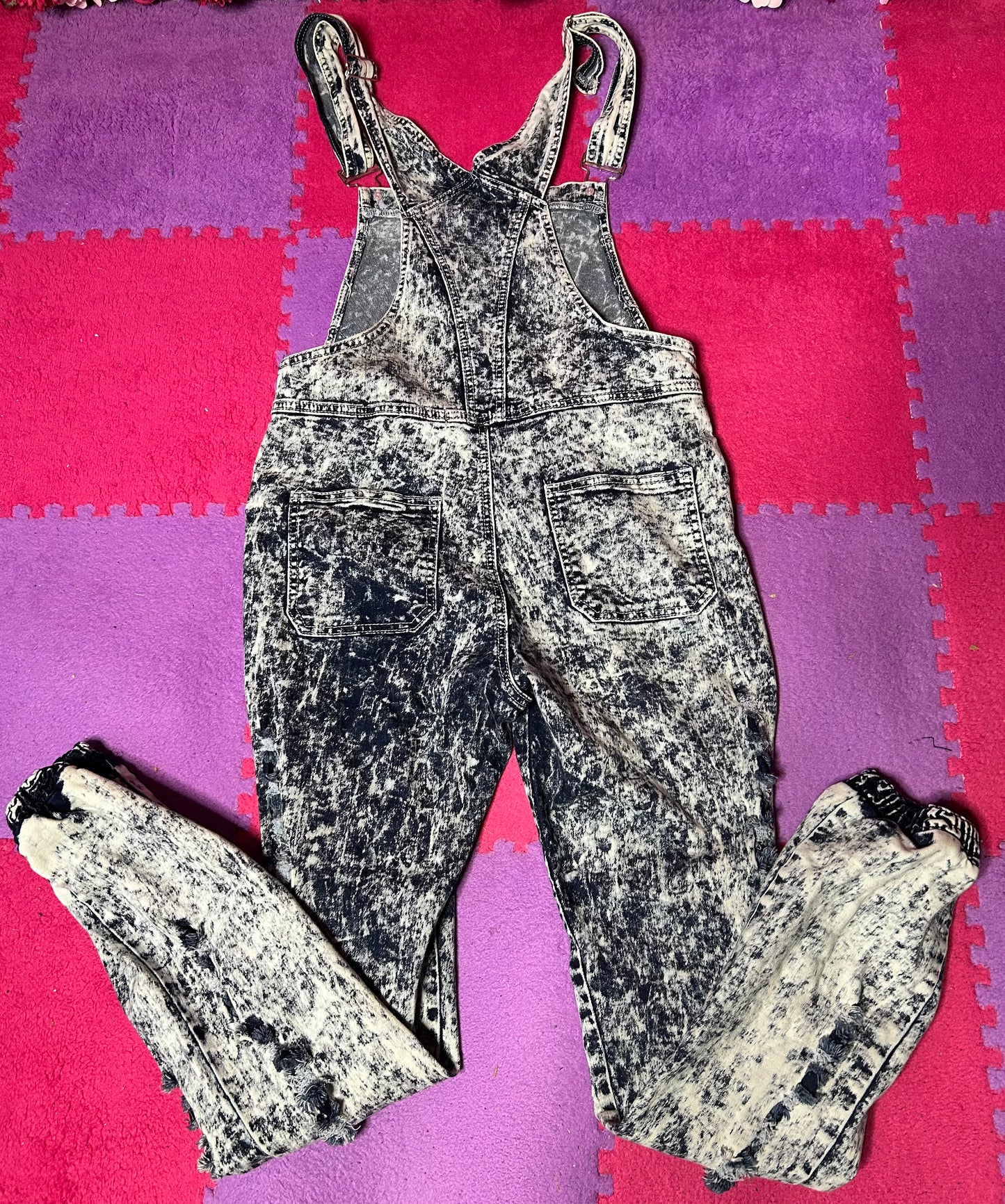 Overalls Denim Distressed Jeans (GU)