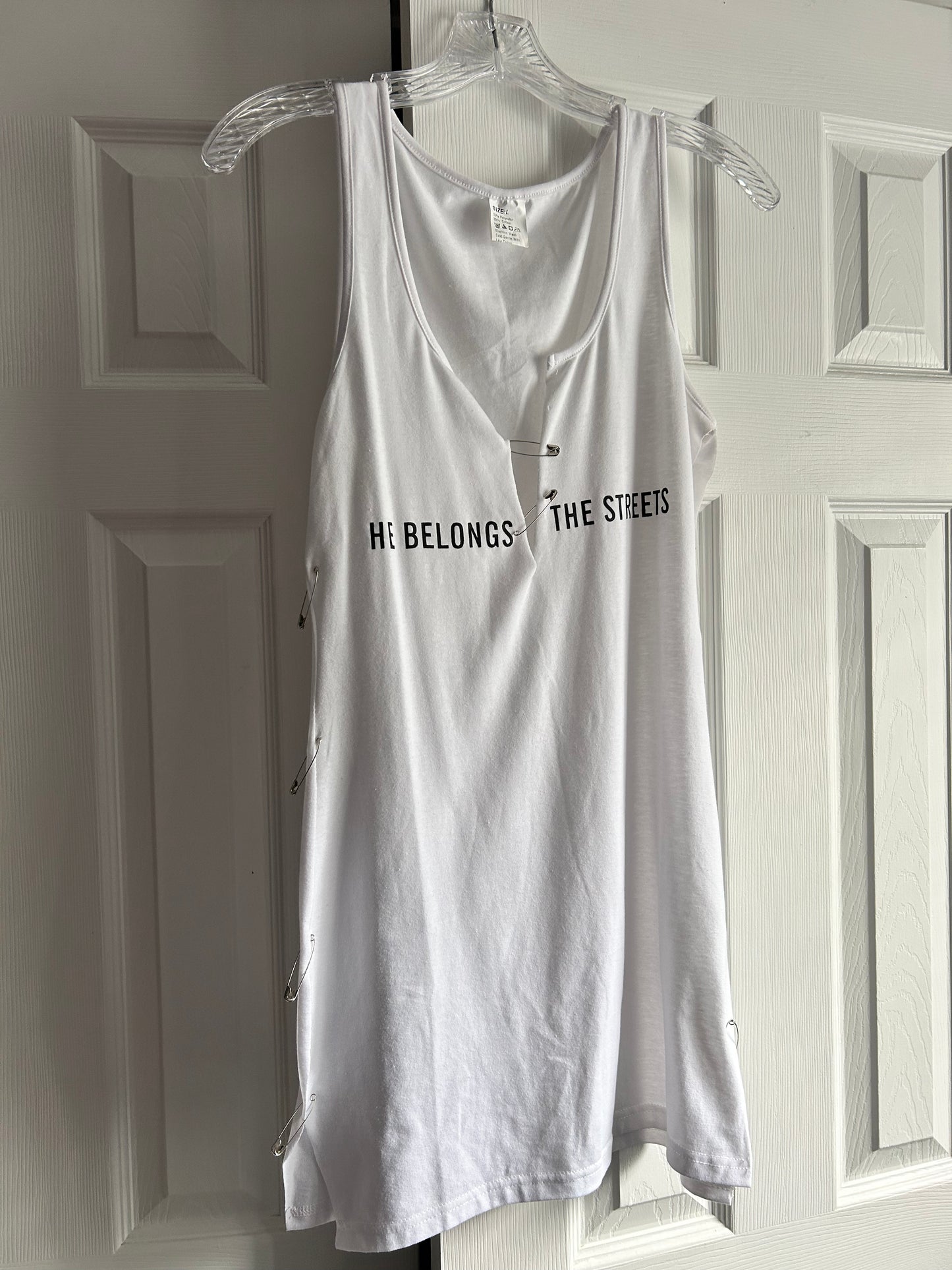 He Belongs To The Streets Mini Dress