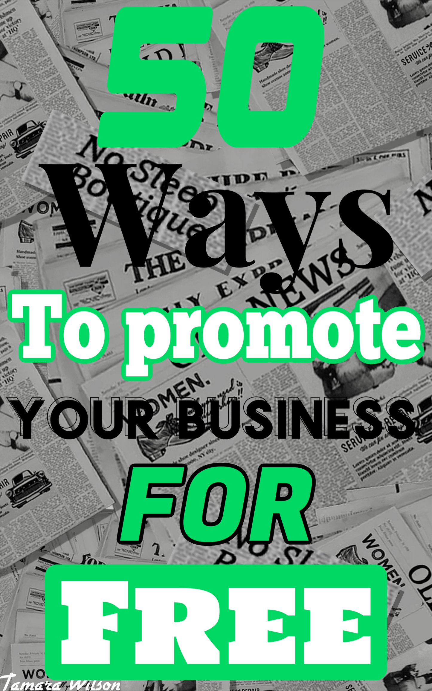 50 ways to promote your business for free {E-Book}