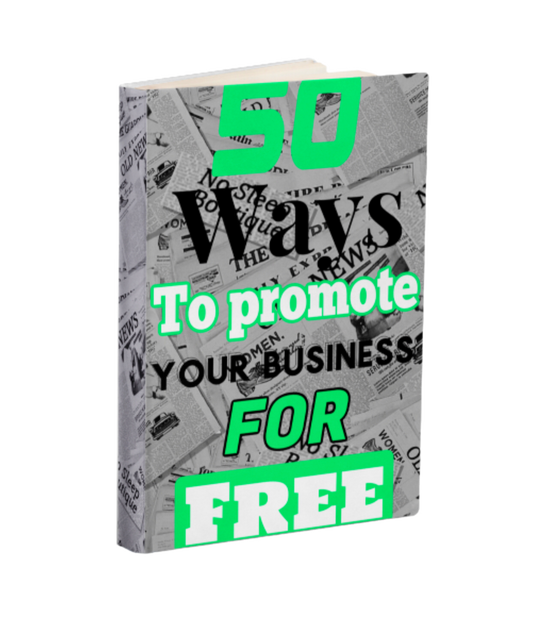 50 ways to promote your business for free {E-Book}