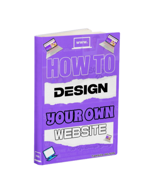 How to design your own website. {E-Book}