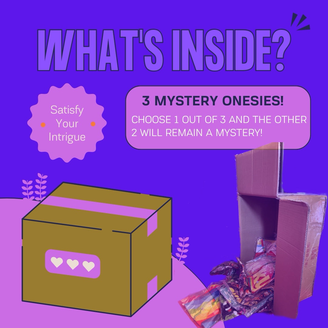 MYSTERY BOX 📦 (CHOOSE YOUR ONESIE MYSTERY TRIO!)